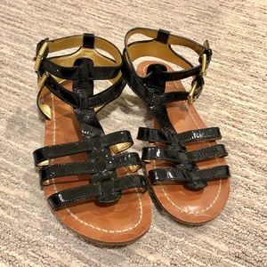 Coach Leather Gladiator Sandals